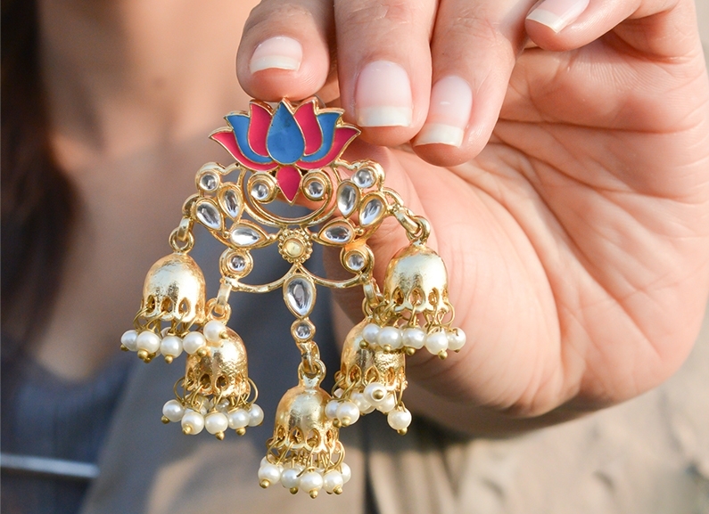jhumkas
