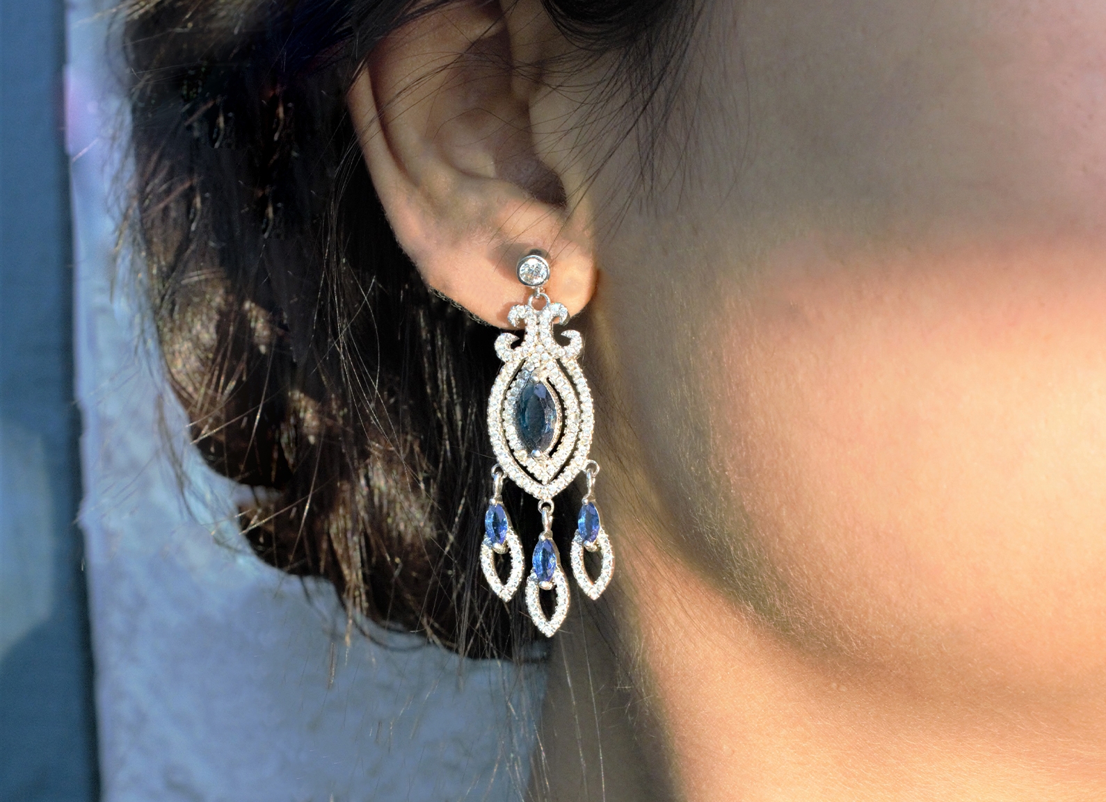Diamond earrings