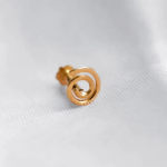 gold nose pin