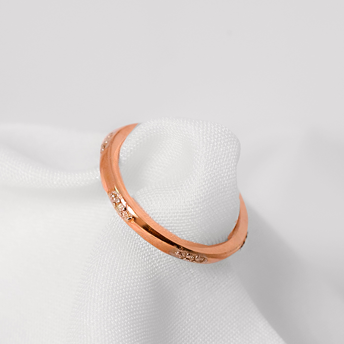 Rose gold Engagemet ring