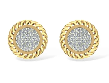 gold earrings for girls