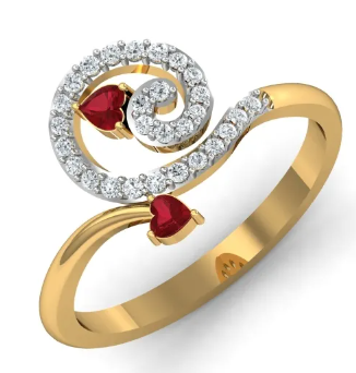 gold ring for women at dishis jewels