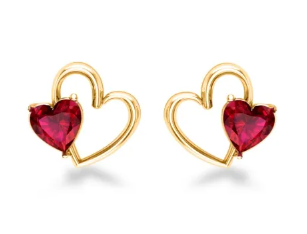 small gold earrings