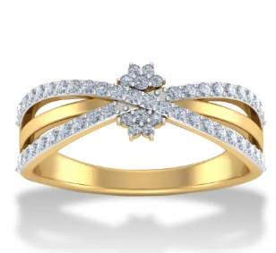 diamond and gold rings at best price at dishis jewels