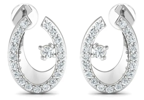 silver and diamond jewelry