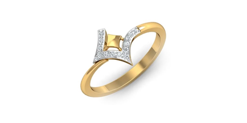 Buy Yellow Gold Rings for Women by Iski Uski Online | Ajio.com-saigonsouth.com.vn