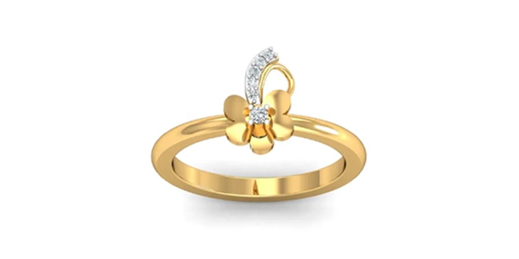 22k (916) Yellow Gold The Nerina Ring | Gold jewelry fashion, Gold earrings  designs, Gold jewellery design necklaces