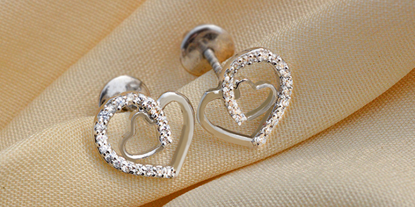 Cute tiny earrings sales
