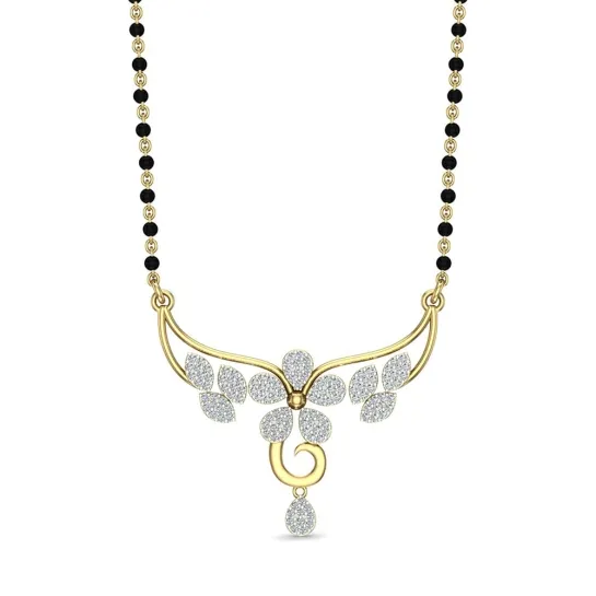 diamond mangalsutra