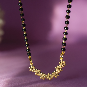 Get Latest Mangalsutra Design 2024 With Matching Earrings DishiS Designer Jewellery