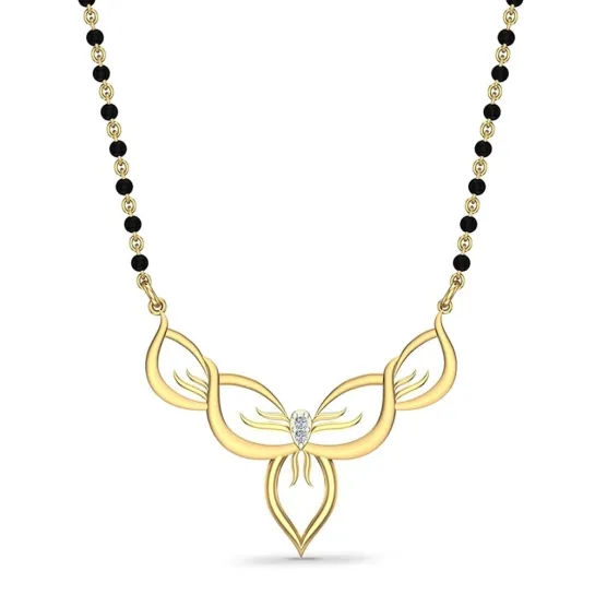 diamond mangalsutra