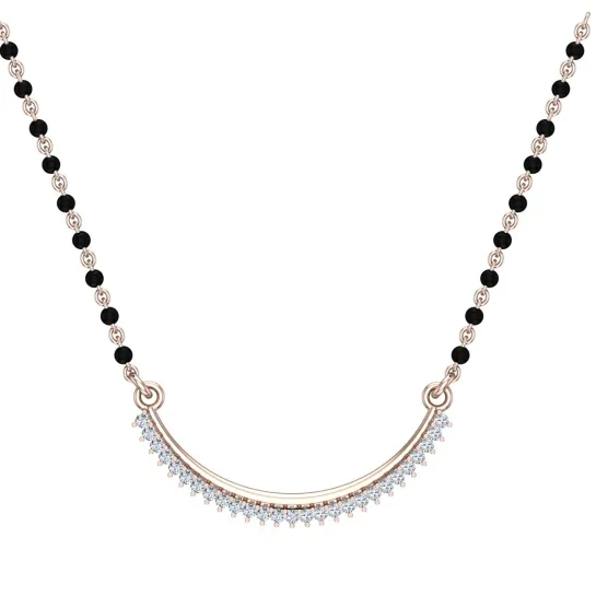 diamond mangalsutra