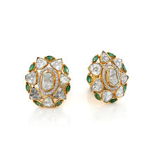 Open-Setting Polki Jewellery