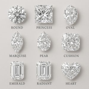 Shapes of diamonds