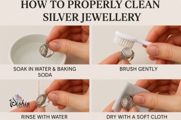 Clean silver jewellery