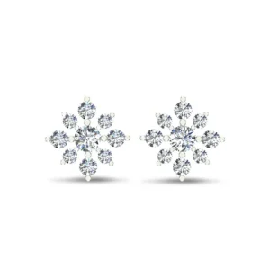 diamond earring stud