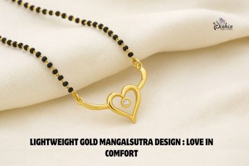 Lightweight Gold Mangalsutra Design : Love in Comfort