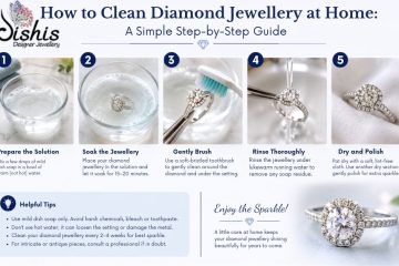 How to Clean Diamond Jewellery at Home