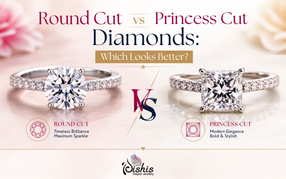 Rounded Princess Round Cut vs Princess Cut Diamonds: Which Looks Better? - DishiS ...
