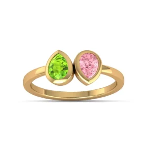 Bezel Set Rings