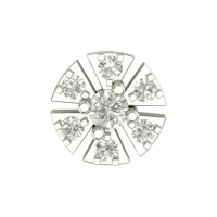 Beautiful Astha White Gold Diamond Nosepin