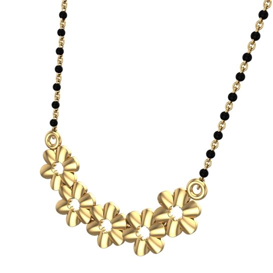 Ahana Yellow Gold Mangalsutra