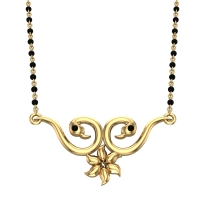 Ekta Mangalsutra Designs in Gold