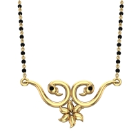 Ekta  Mangalsutra Designs in Gold