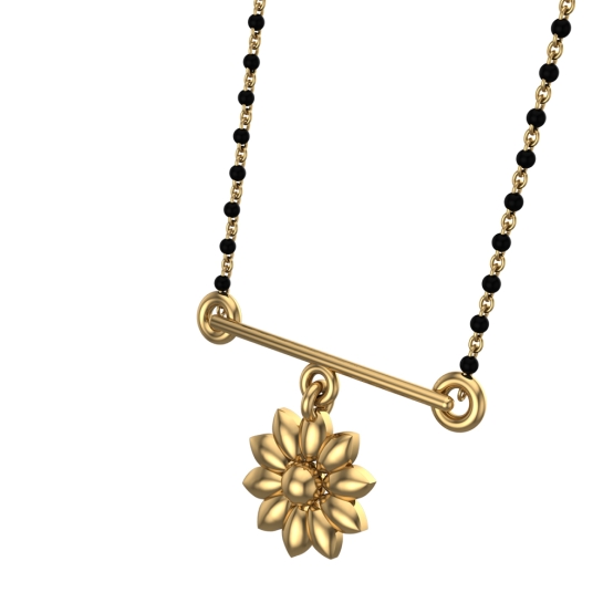 Kashvi Yellow Gold Mangalsutra 