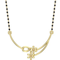 Mihika Yellow Gold Mangalsutra 