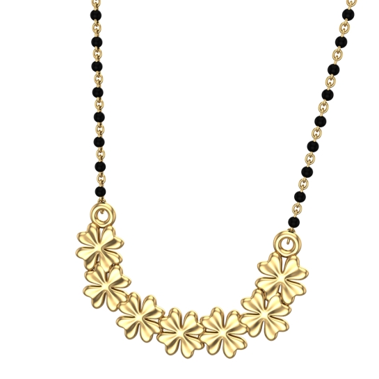 Preksha Yellow Gold Mangalsutra