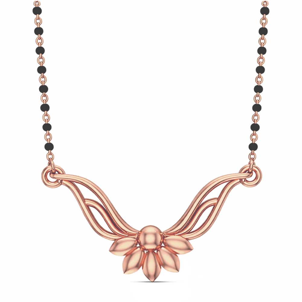 Kamya Yellow Gold Mangalsutra 