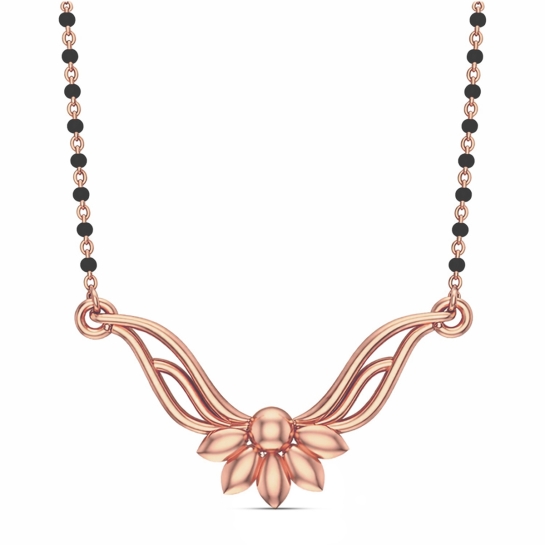 Kamya Yellow Gold Mangalsutra 