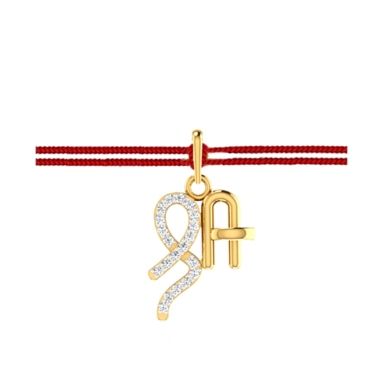 Shree  Diamond Rakhi Pendant