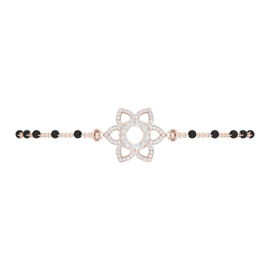 Krisha  Gold Diamond Bracelet