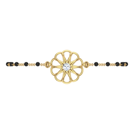 Lekha Yellow Gold Diamond Bracelet