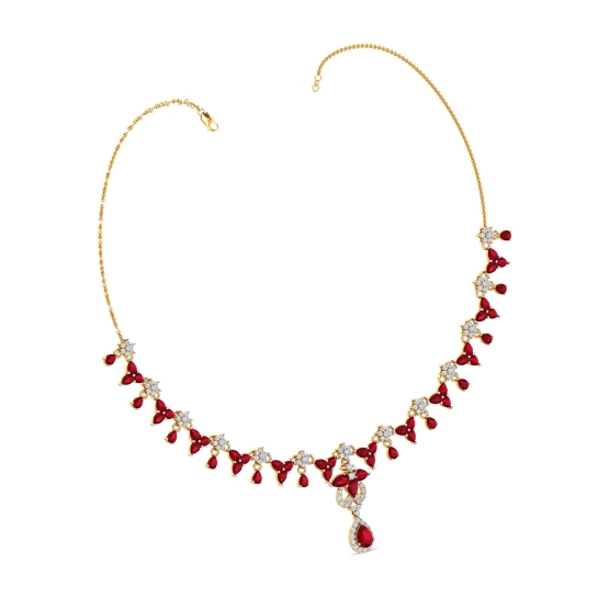 Ruby Royale Necklace Set