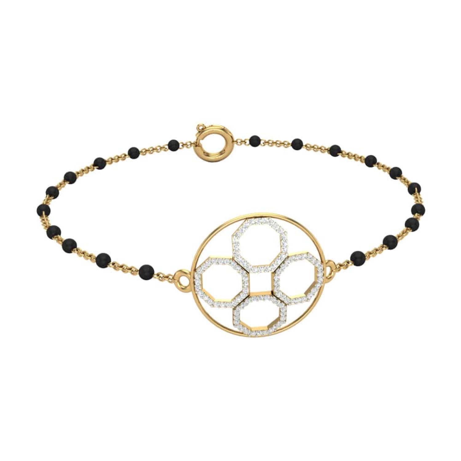 Buy Infinity Adjustable Pearl Bracelet Online | CaratLane