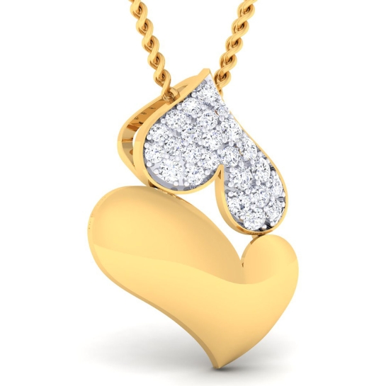 Heart Diamond pendant