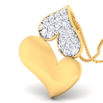 Heart Diamond pendan…