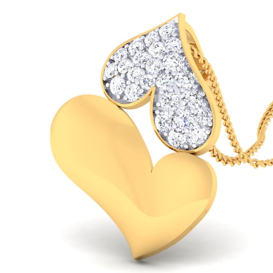 Heart Diamond pendant