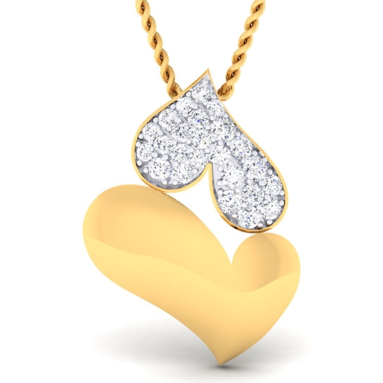 Heart Diamond pendant