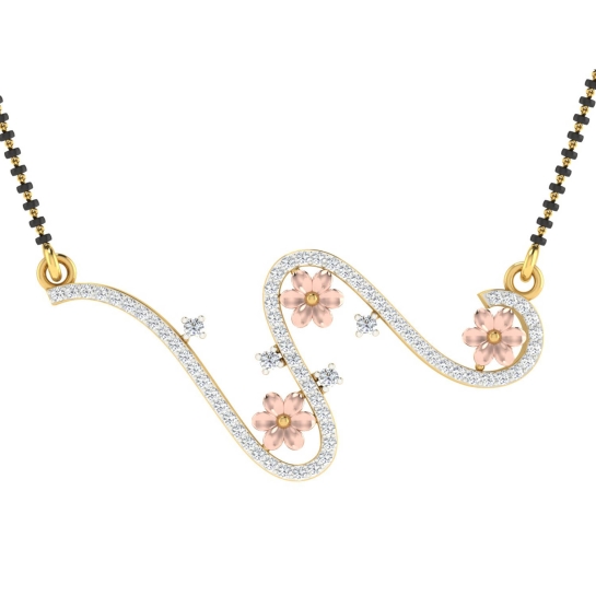 Azalia Diamond Mangalsutra