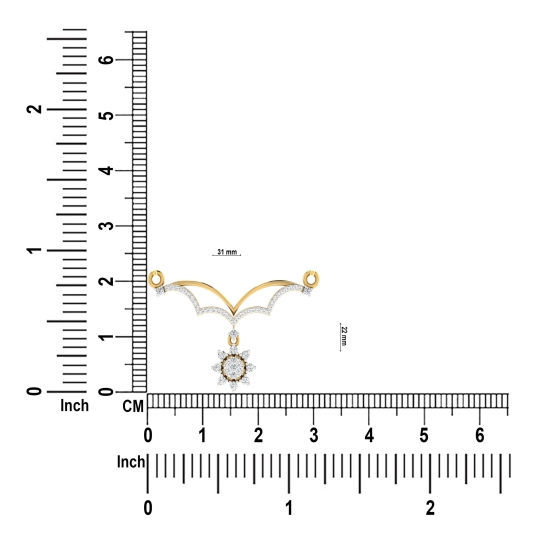 Bithi Diamond Mangalsutra