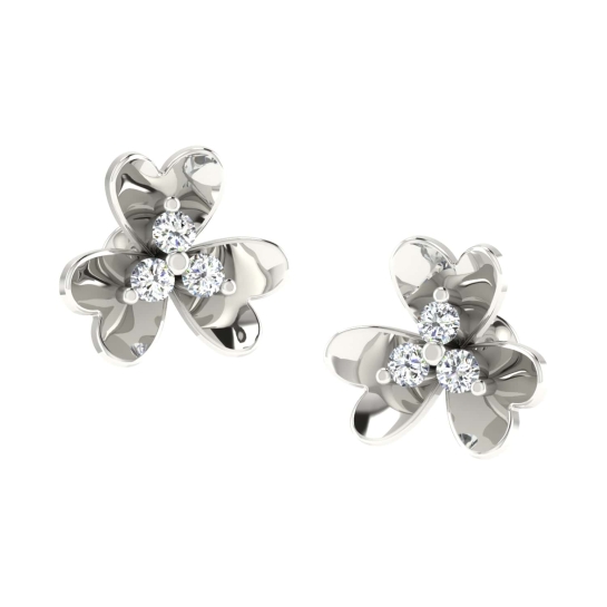 Jasmine Diamond Studs