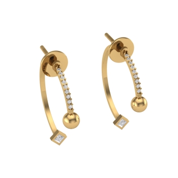 Mikha Diamond Earrin…