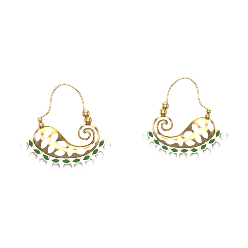 Vaidhavi Gold Earring Vaidhavi Gold Earring
