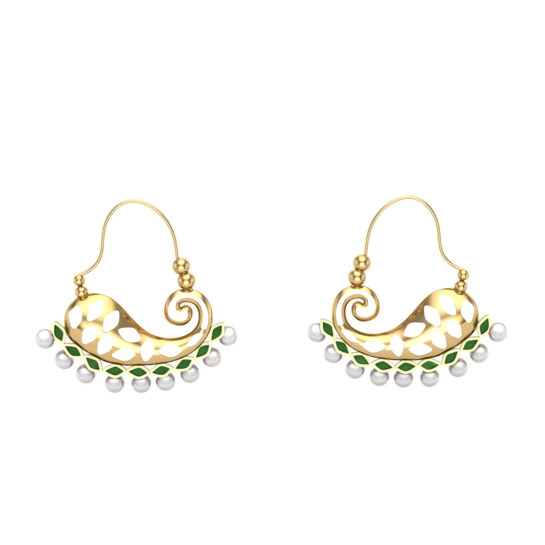 Vaidhavi Gold Earring Vaidhavi Gold Earring