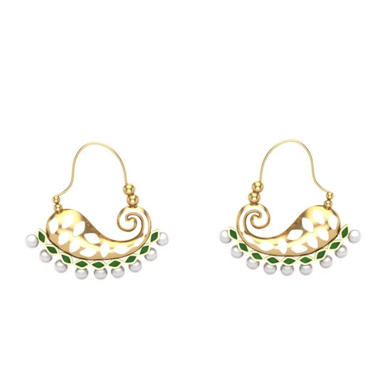 Vaidhavi Gold Earring