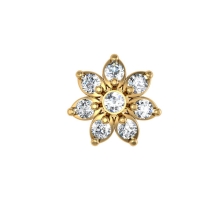 Zoe Diamond Nosepin Screw